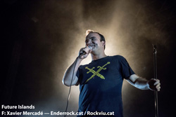 Concert de Future Islands a la Sala Razzmatazz (Barcelona) 